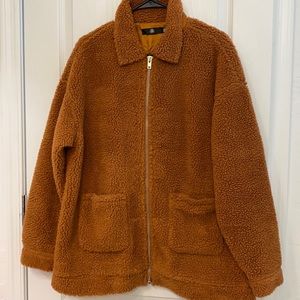Oversized Teddy Jacket